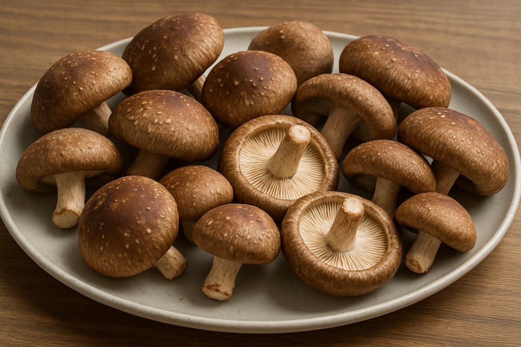 Čerstvé shiitake