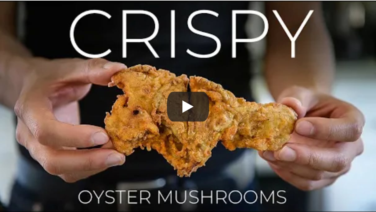 Prague’s Ultimate Crispy Fried Oyster Mushrooms: A Taste of Local Goodness